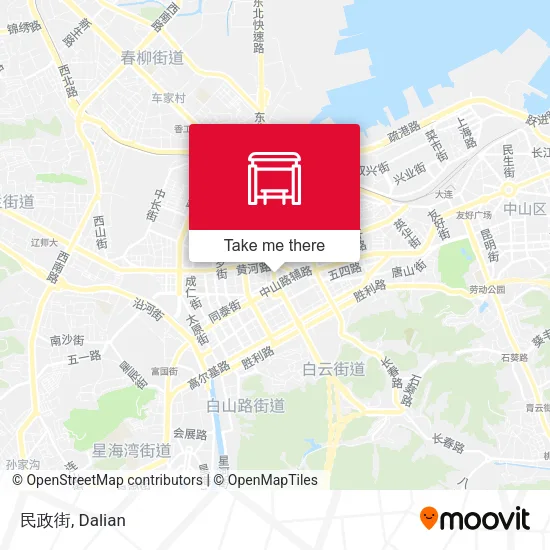 民政街 map