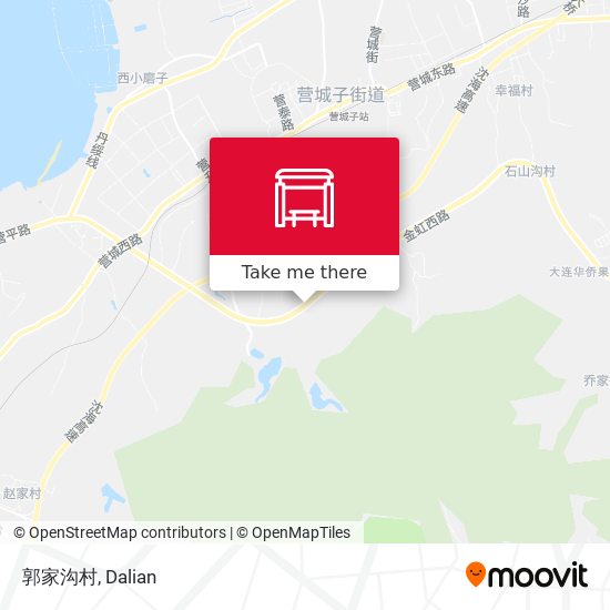 郭家沟村 map