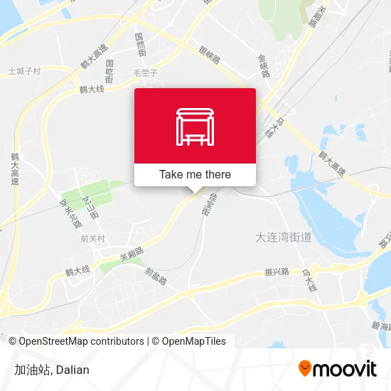 加油站 map