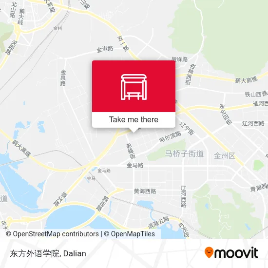 东方外语学院 map
