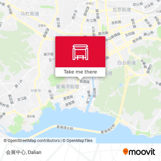 会展中心 map