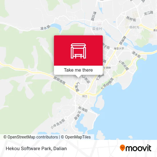 Hekou Software Park map