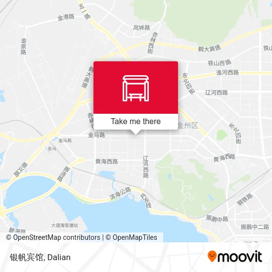 银帆宾馆 map