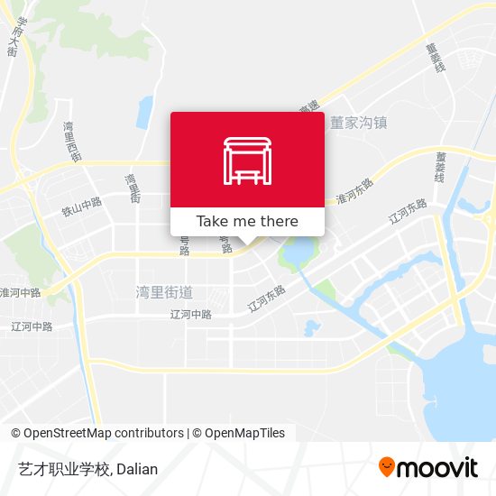 艺才职业学校 map