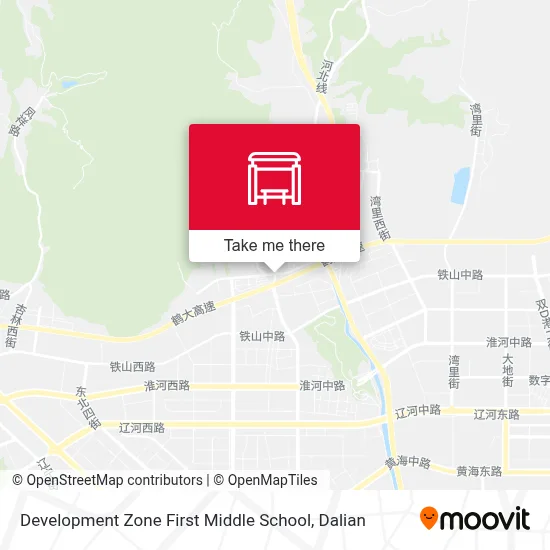 Development Zone First Middle School map