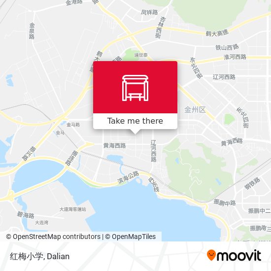 红梅小学 map