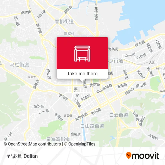 至诚街 map