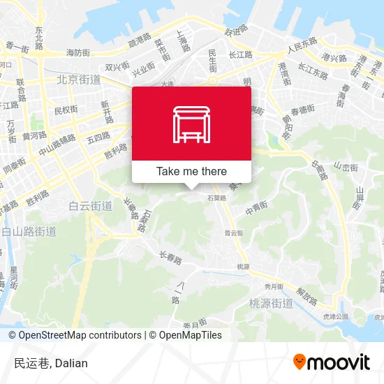 民运巷 map