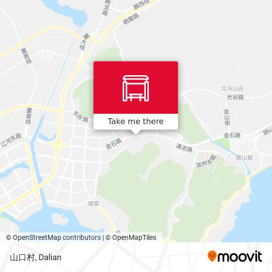 山口村 map