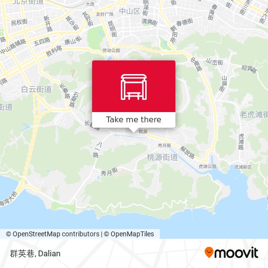 群英巷 map