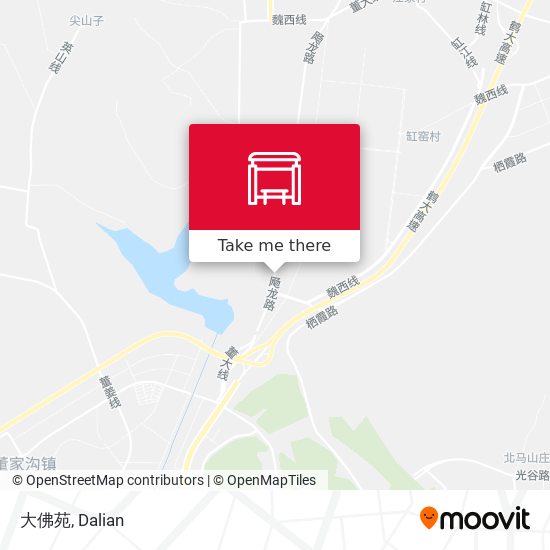 大佛苑 map