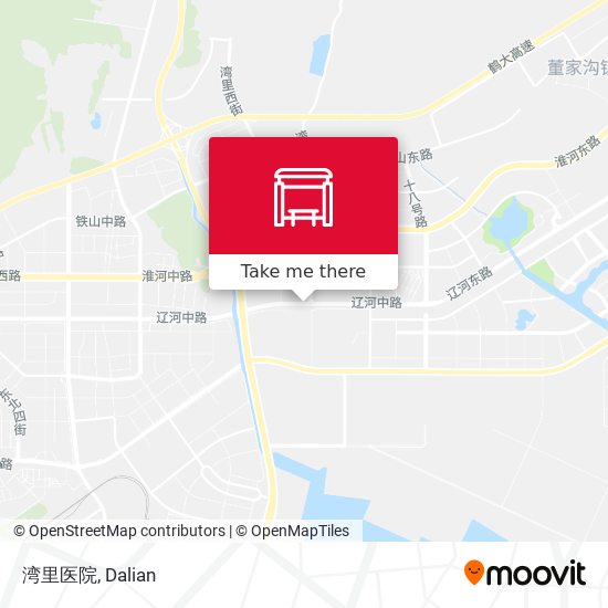 湾里医院 map