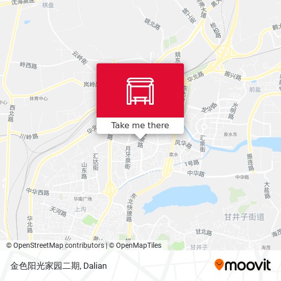 金色阳光家园二期 map
