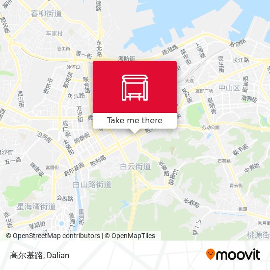 高尔基路 map