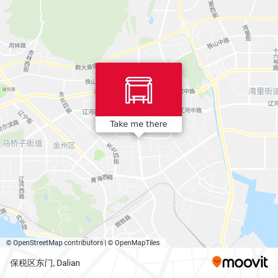 保税区东门 map
