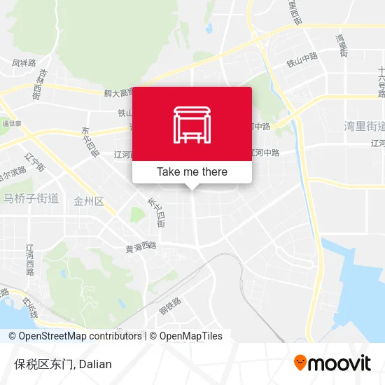 保税区东门 map