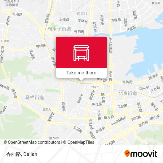 香西路 map