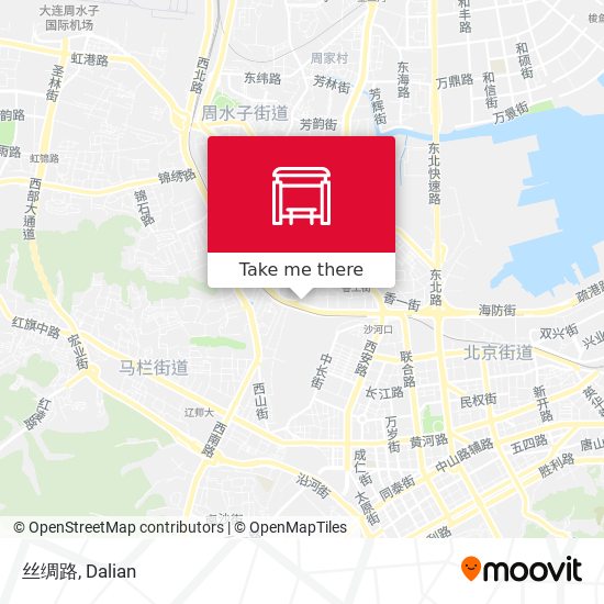 丝绸路 map