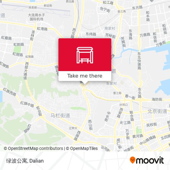 绿波公寓 map