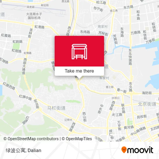 绿波公寓 map