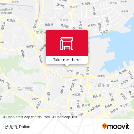沙龙街 map