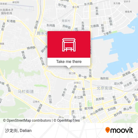 沙龙街 map
