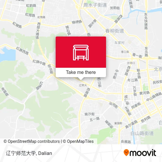 辽宁师范大学 map