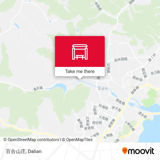 百合山庄 map