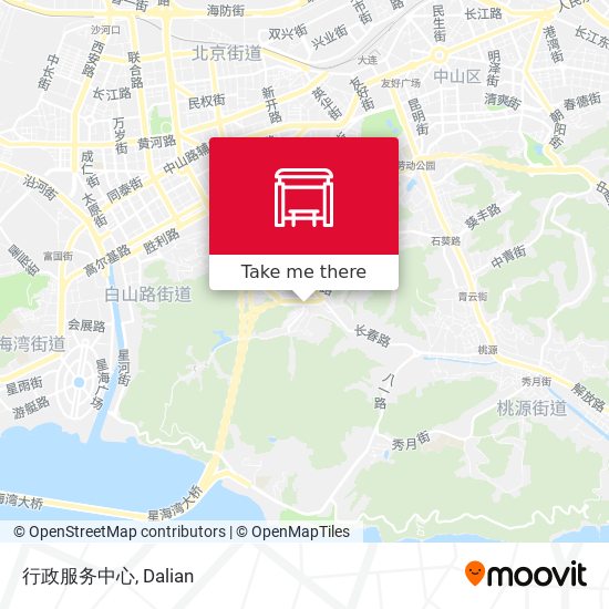 行政服务中心 map