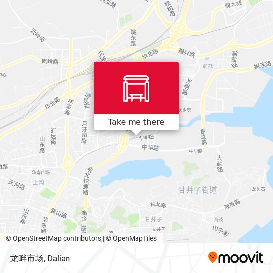龙畔市场 map