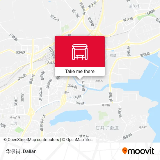 华泉街 map