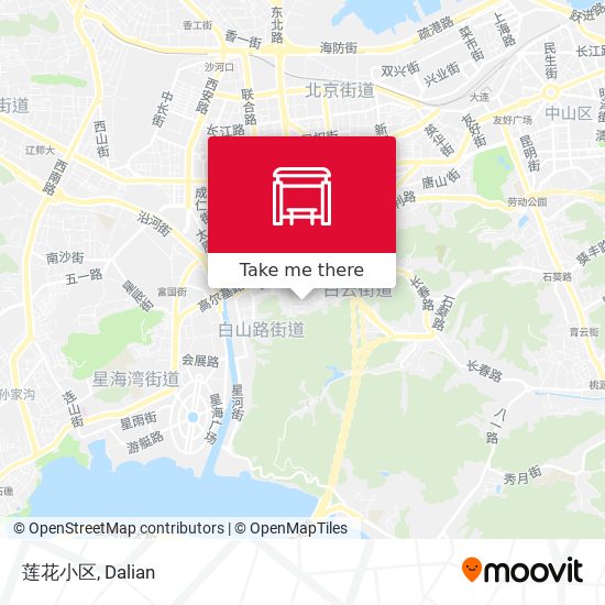 莲花小区 map