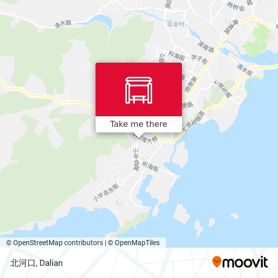 北河口 map