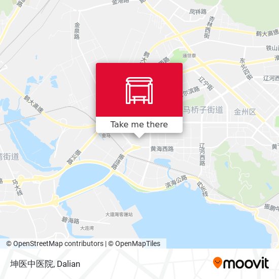 坤医中医院 map