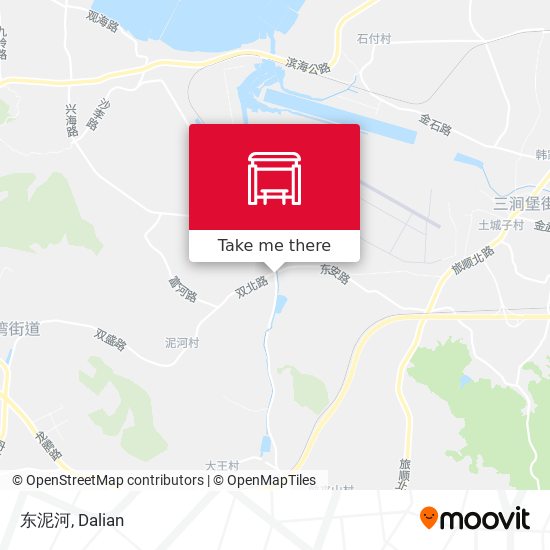 东泥河 map