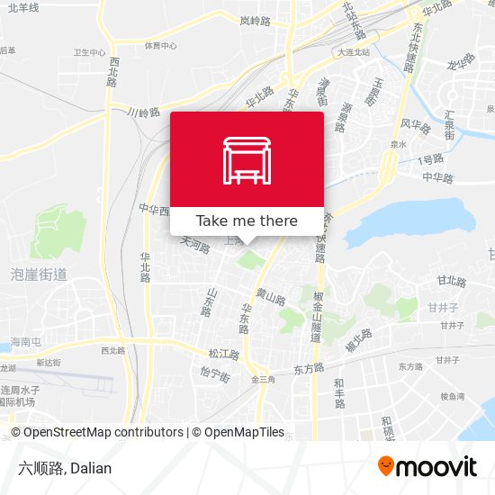 六顺路 map