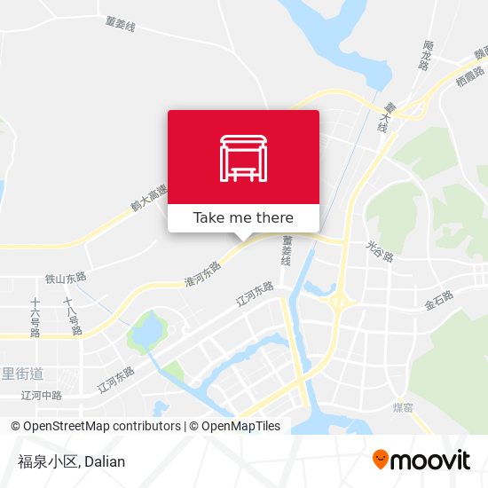 福泉小区 map