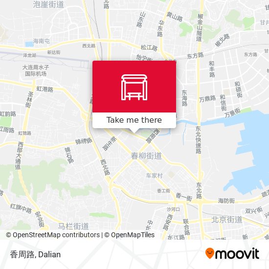 香周路 map