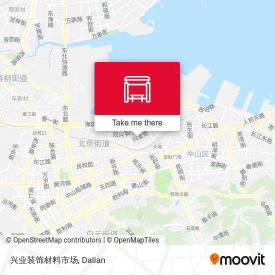 兴业装饰材料市场 map
