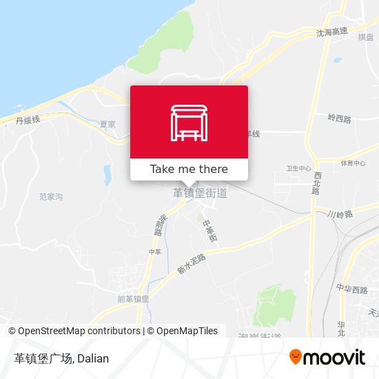 革镇堡广场 map