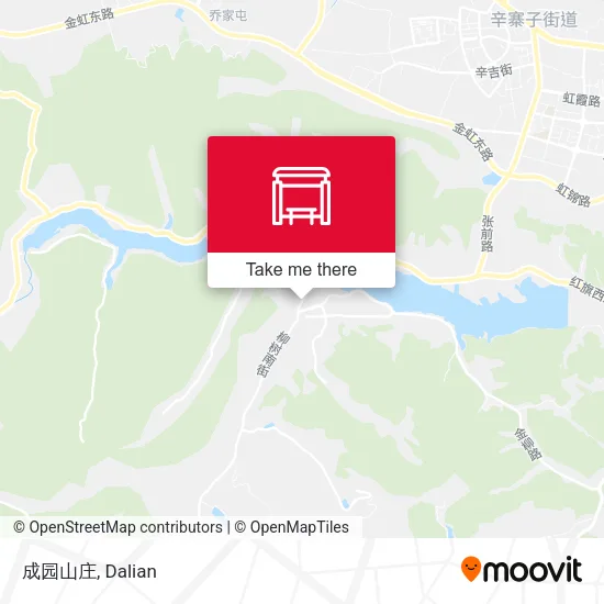 成园山庄 map