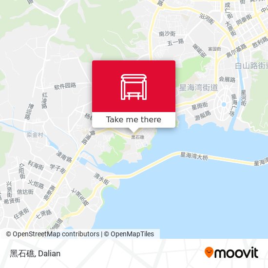 黑石礁 map