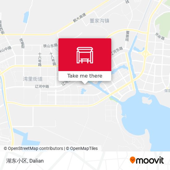 湖东小区 map