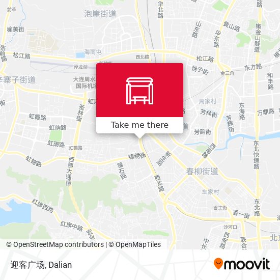 迎客广场 map