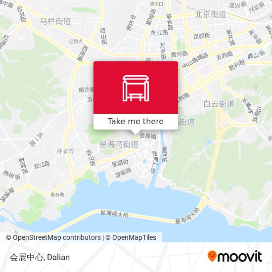 会展中心 map