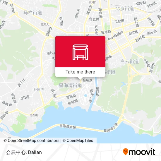 会展中心 map