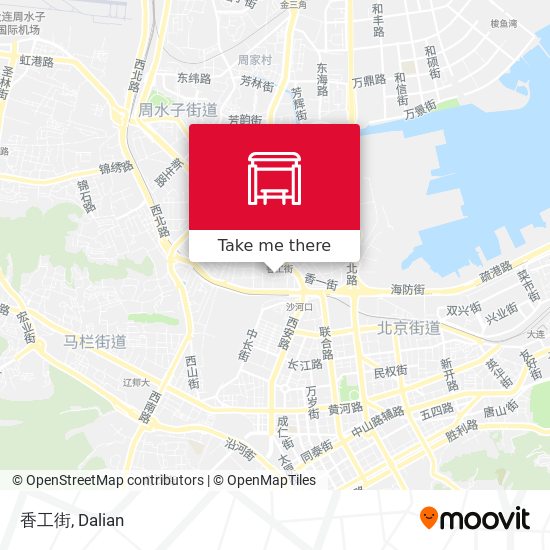 香工街 map