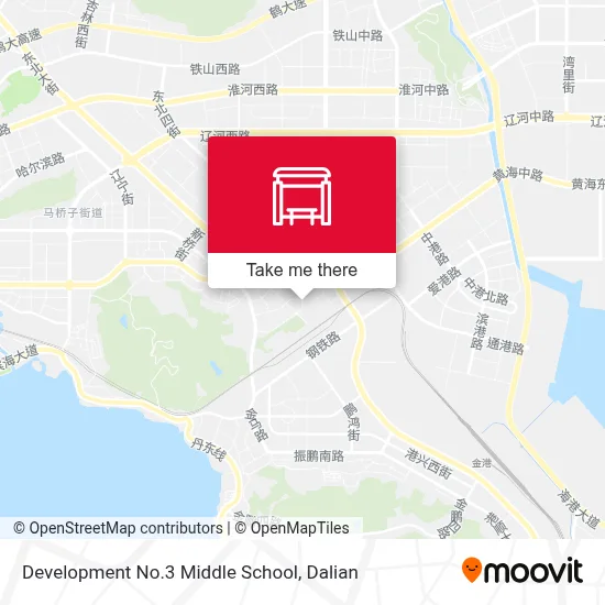 Development No.3 Middle School map