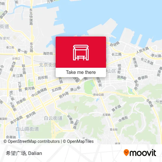 希望广场 map