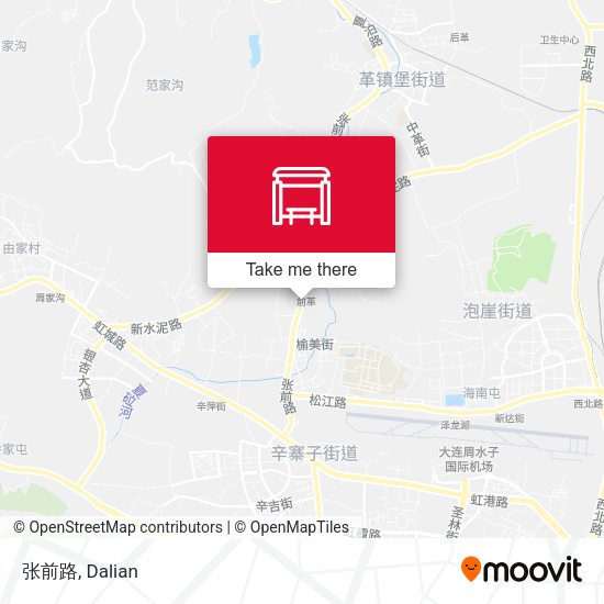 张前路 map